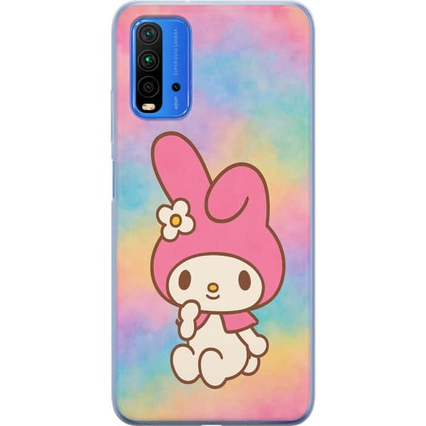 Xiaomi Redmi Note 9 4G Genomskinligt Skal Kawaii Sanrio My Melody
