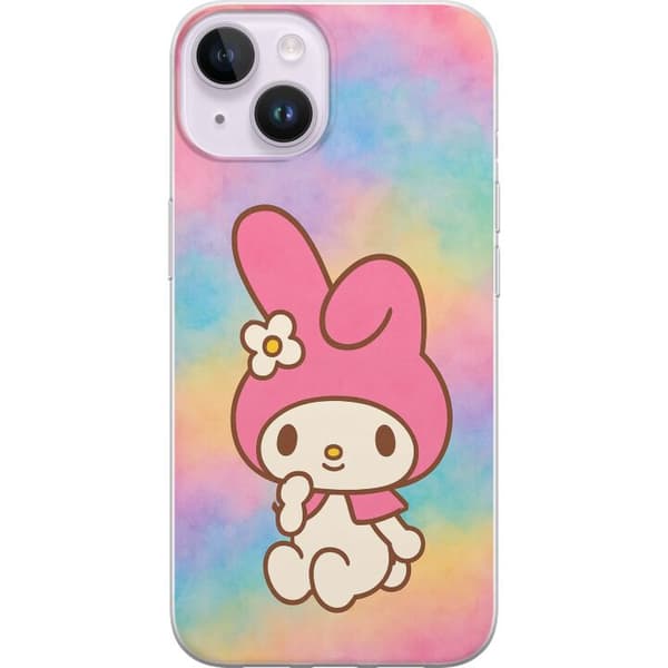 Apple iPhone 14 Genomskinligt Skal Kawaii Sanrio My Melody