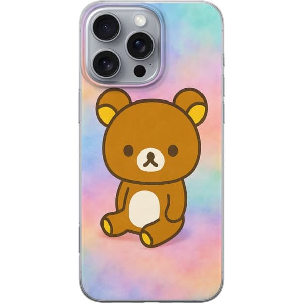 Apple iPhone 16 Pro Max Gennemsigtig cover Kawaii Sanrio Rilakkuma