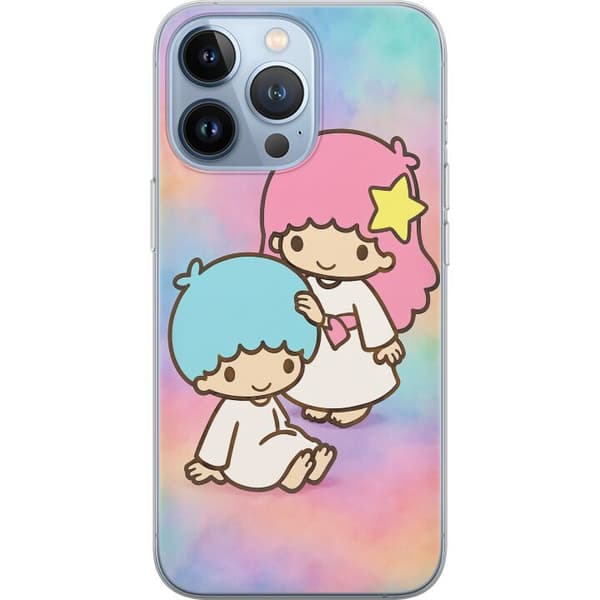 Apple iPhone 13 Pro Gennemsigtig cover Kawaii Sanrio Kiki Lola Little Twin Stars