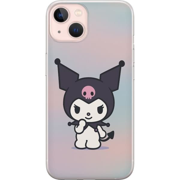 Apple iPhone 13 Gjennomsiktig deksel Kawaii Sanrio Kuromi