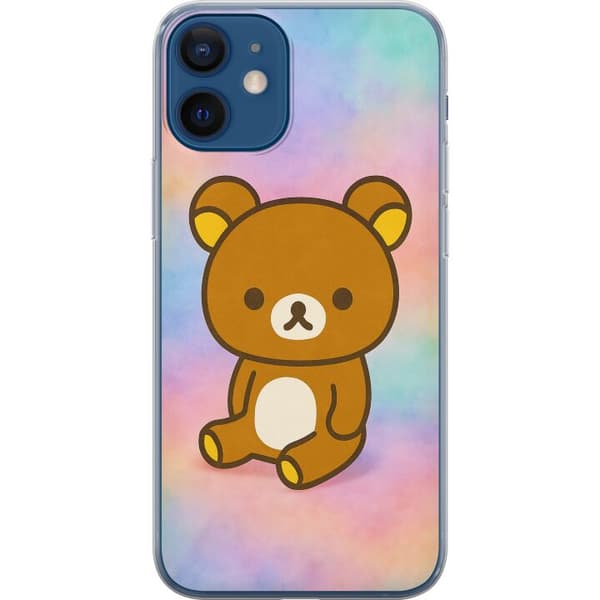 Apple iPhone 12 Genomskinligt Skal Kawaii Sanrio Rilakkuma