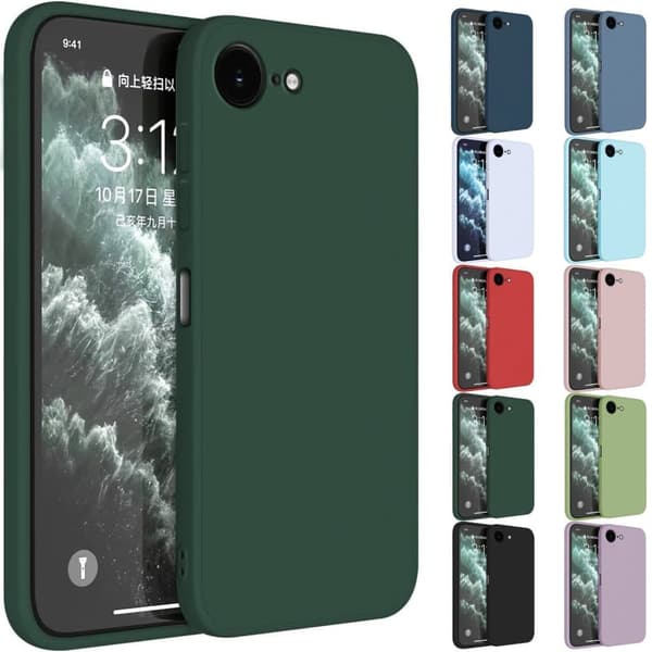 Iphone 16e skal mobilskal silikon / TPU