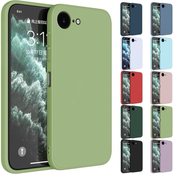 Iphone 16e skal mobilskal silikon / TPU