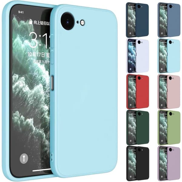 Iphone 16e skal mobilskal silikon / TPU