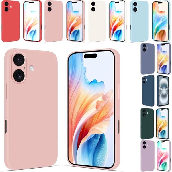 Iphone 16 skal mobilskal silikon / TPU