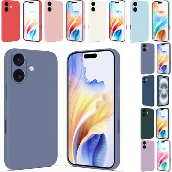 Iphone 16 skal mobilskal silikon / TPU