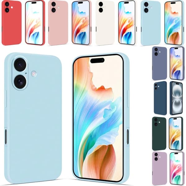 Iphone 16 skal mobilskal silikon / TPU