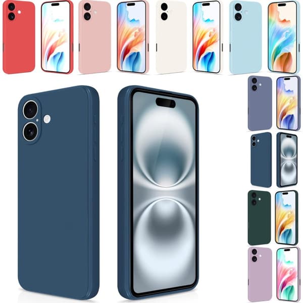 Iphone 16 skal mobilskal silikon / TPU