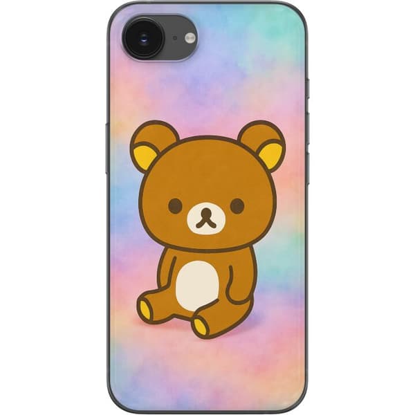Apple iPhone 16e Läpinäkyvä kuori Kawaii Sanrio Rilakkuma