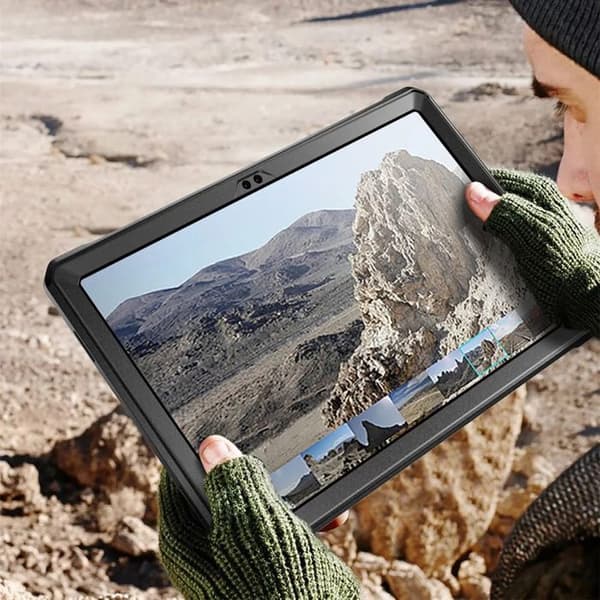 Coque för Samsung Galaxy Tab A9 Plus - Unicorn Beetle Pro Supcase - Svart