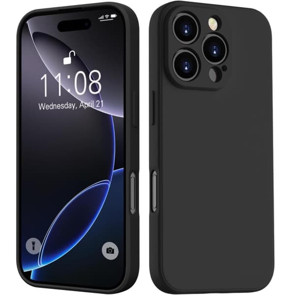 Iphone 16 Pro Max skal mobilskal silikon / TPU