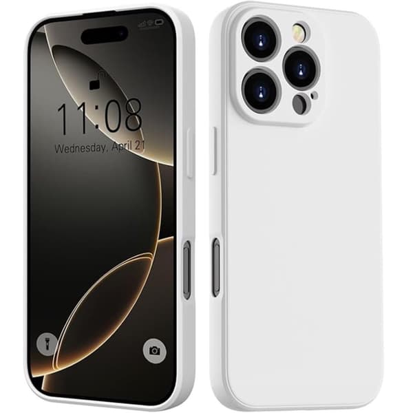 Iphone 16 Pro Max skal mobilskal silikon / TPU
