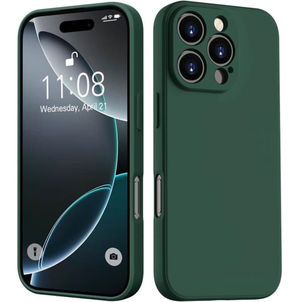 Iphone 16 Pro Max skal mobilskal silikon / TPU