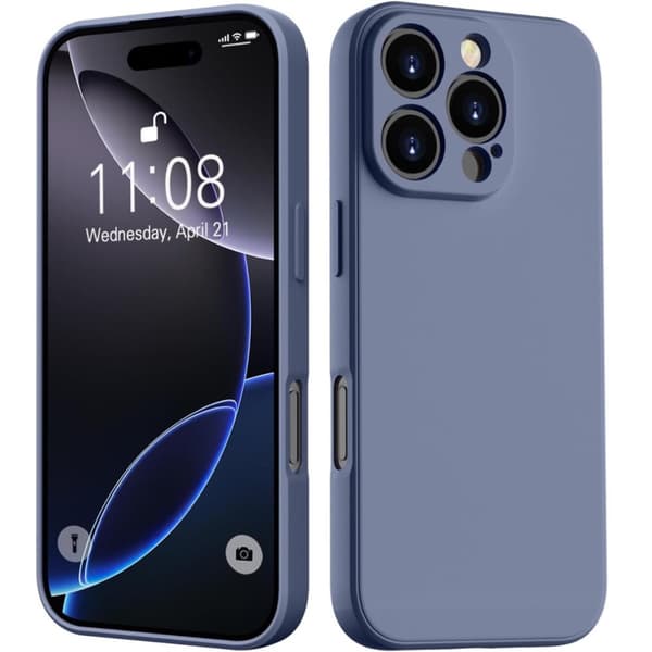 Iphone 16 Pro Max skal mobilskal silikon / TPU