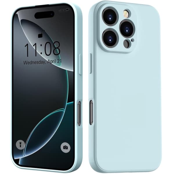 Iphone 16 Pro Max skal mobilskal silikon / TPU