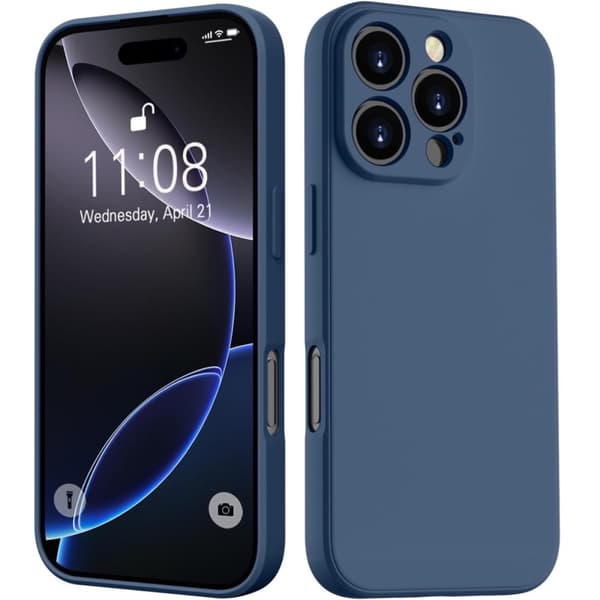 Iphone 16 Pro Max skal mobilskal silikon / TPU