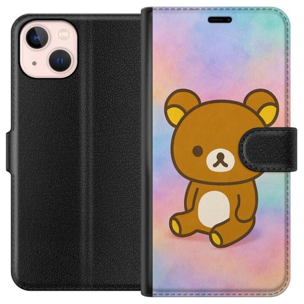 Apple iPhone 13 Tegnebogsetui Kawaii Sanrio Rilakkuma