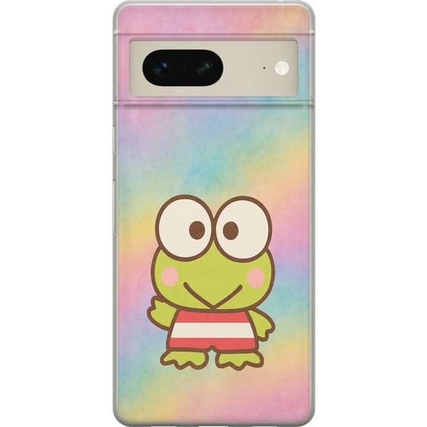 Google Pixel 7 Genomskinligt Skal Kawaii Sanrio Keppori