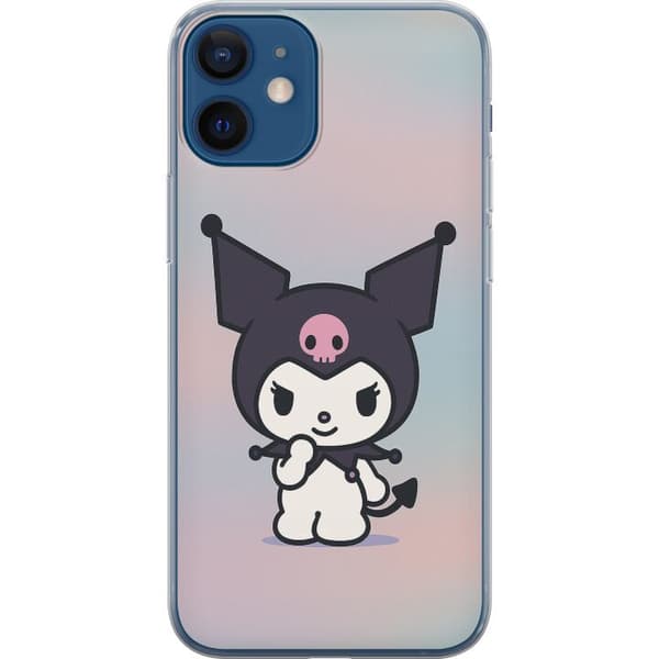 Apple iPhone 12 mini Gjennomsiktig deksel Kawaii Sanrio Kuromi