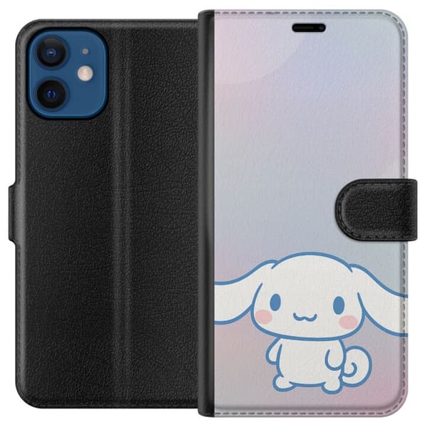 Apple iPhone 12 Lompakkokotelo Kawaii Sanrio Cinnamonroll