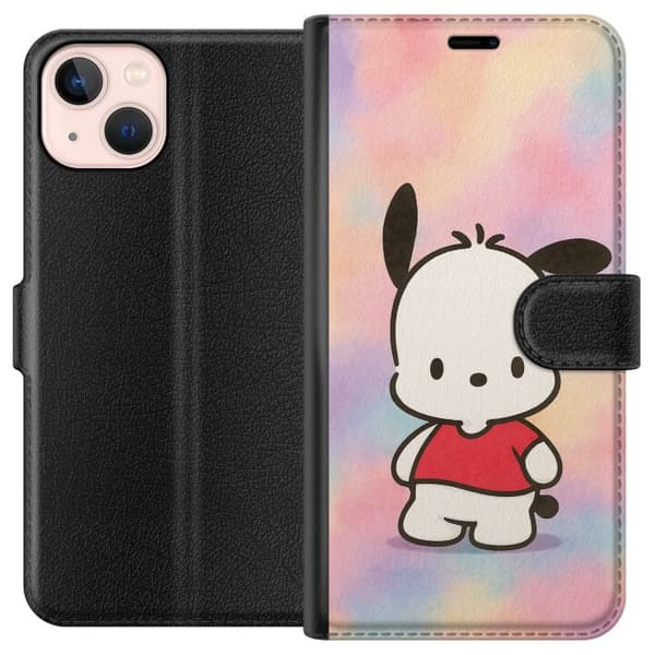 Apple iPhone 13 mini Lompakkokotelo Kawaii Sanrio Pochacco
