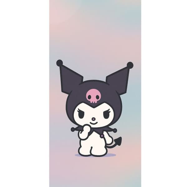 Apple iPhone 13 Pro Lompakkokotelo Kawaii Sanrio Kuromi