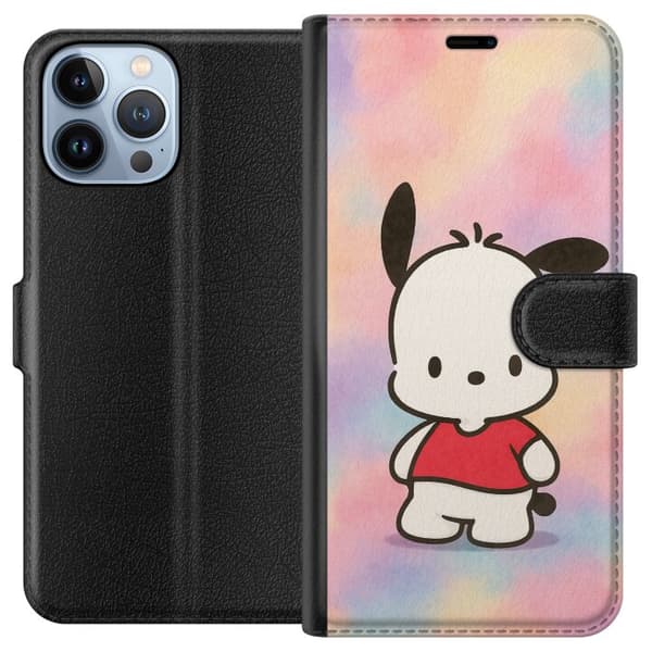 Apple iPhone 13 Pro Max Tegnebogsetui Kawaii Sanrio Pochacco