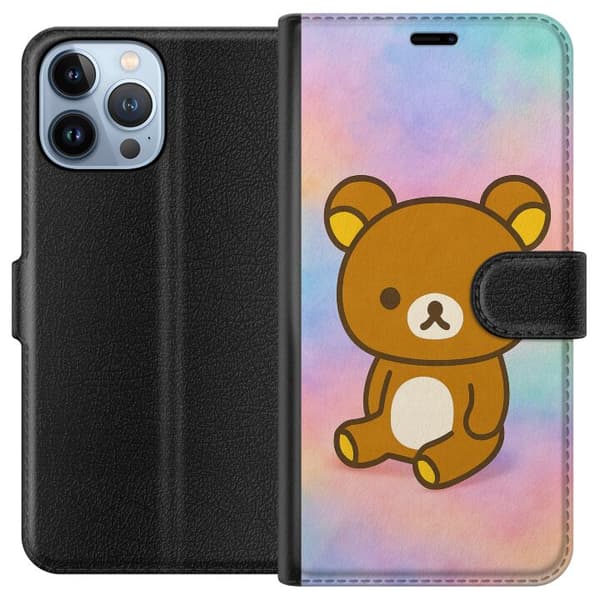Apple iPhone 13 Pro Max Tegnebogsetui Kawaii Sanrio Rilakkuma