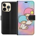 Miniatyrbillede 1 af 3: Apple iPhone 14 Pro Tegnebogsetui Kawaii Sanrio Kiki Lola Little Twin Stars