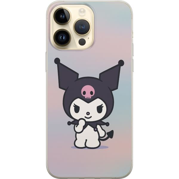Apple iPhone 14 Pro Max Gjennomsiktig deksel Kawaii Sanrio Kuromi