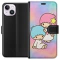 Pikkukuva 1 / 3: Apple iPhone 15 Lompakkokotelo Kawaii Sanrio Kiki Lola Little Twin Stars