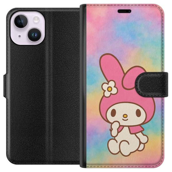 Apple iPhone 15 Plånboksfodral Kawaii Sanrio My Melody