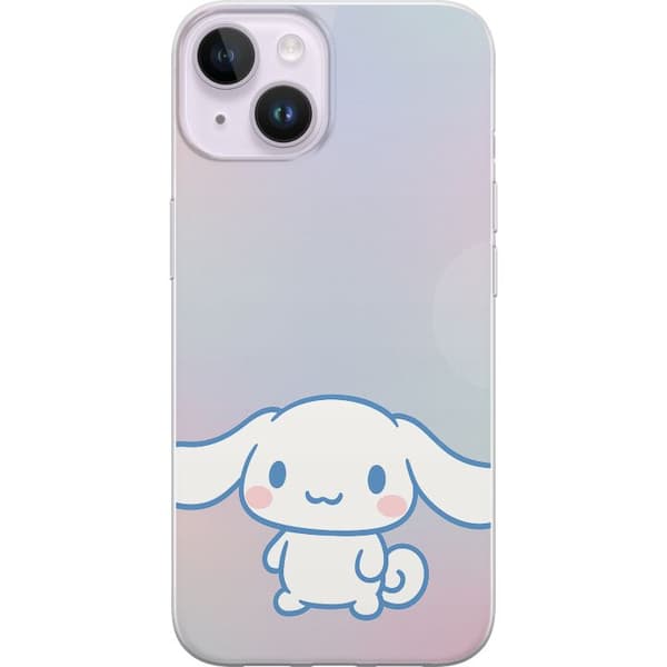 Apple iPhone 15 Plus Genomskinligt Skal Kawaii Sanrio Cinnamonroll