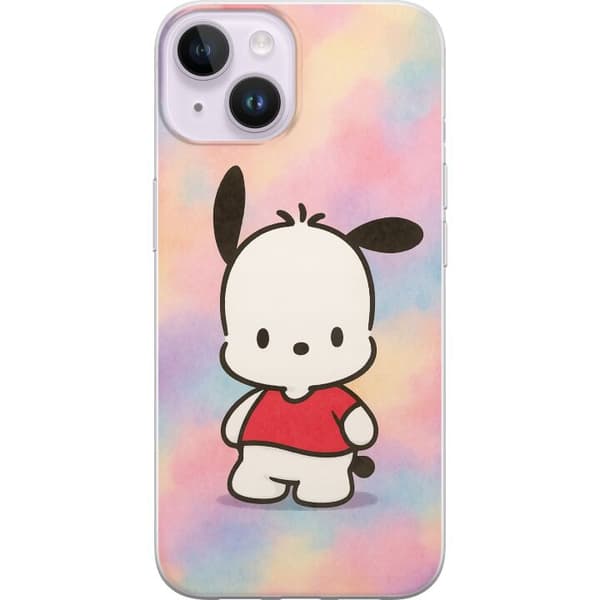 Apple iPhone 15 Plus Läpinäkyvä kuori Kawaii Sanrio Pochacco