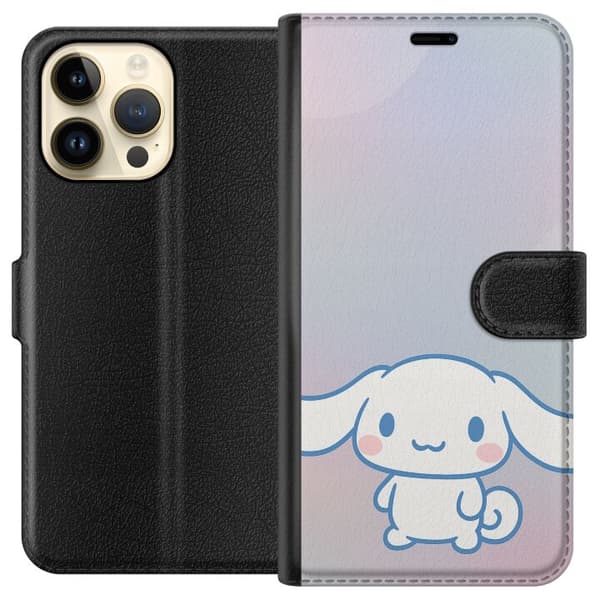 Apple iPhone 15 Pro Max Lompakkokotelo Kawaii Sanrio Cinnamonroll