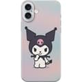 Pikkukuva 1 / 3: Apple iPhone 16 Plus Läpinäkyvä kuori Kawaii Sanrio Kuromi