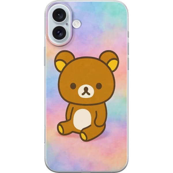 Apple iPhone 16 Plus Läpinäkyvä kuori Kawaii Sanrio Rilakkuma