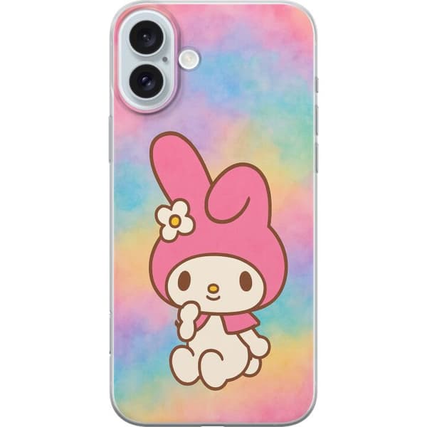 Apple iPhone 16 Plus Gennemsigtig cover Kawaii Sanrio My Melody
