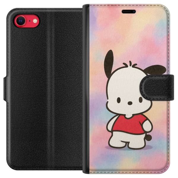Apple iPhone SE (2022) Tegnebogsetui Kawaii Sanrio Pochacco