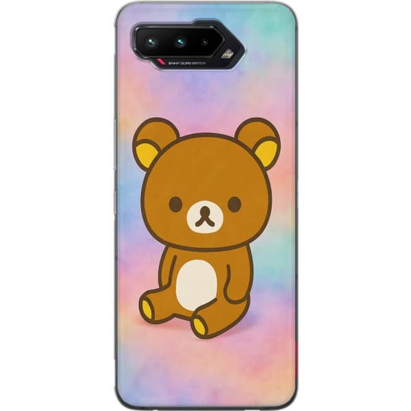 Asus ROG Phone 5 Gennemsigtig cover Kawaii Sanrio Rilakkuma