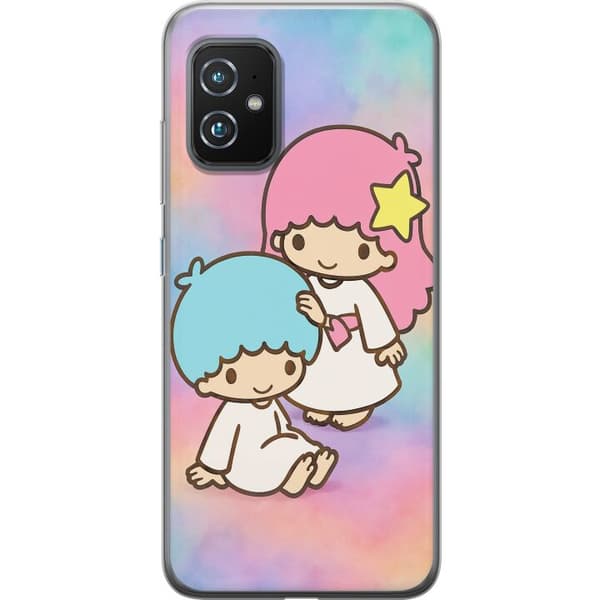 Asus Zenfone 8 Genomskinligt Skal Kawaii Sanrio Kiki Lola Little Twin Stars