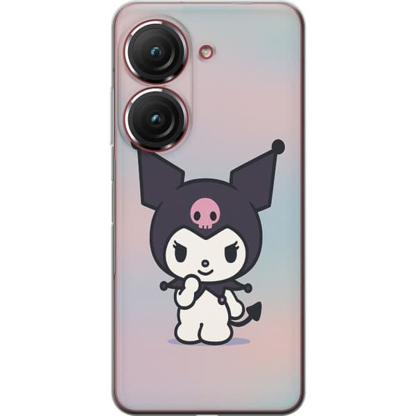 Asus Zenfone 9 Gjennomsiktig deksel Kawaii Sanrio Kuromi