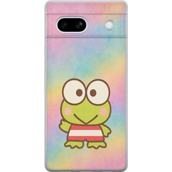 Google Pixel 7a Läpinäkyvä kuori Kawaii Sanrio Keppori