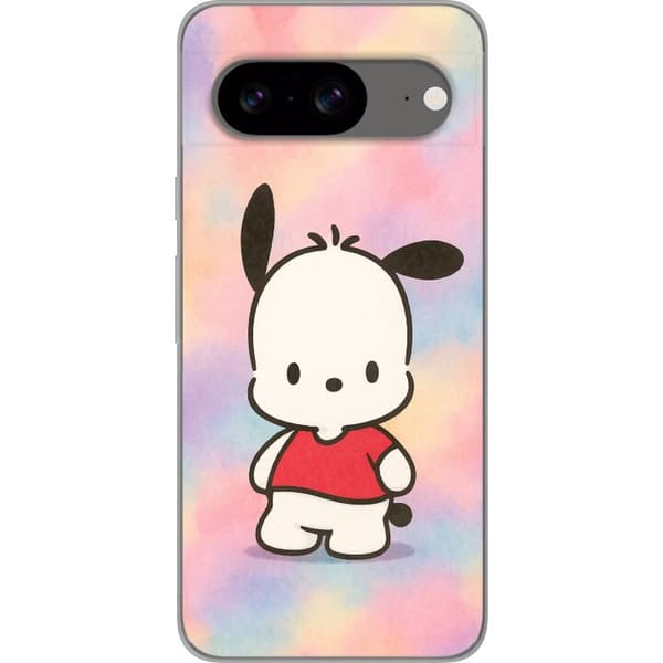 Google Pixel 8 Läpinäkyvä kuori Kawaii Sanrio Pochacco