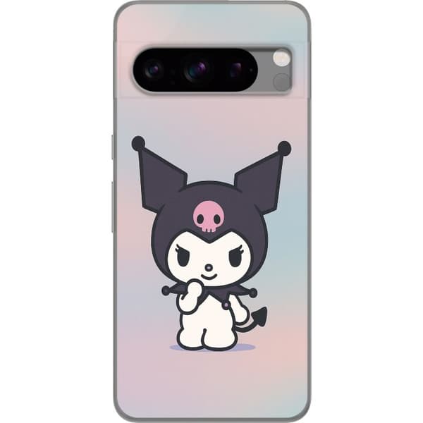 Google Pixel 8 Pro Gennemsigtig cover Kawaii Sanrio Kuromi