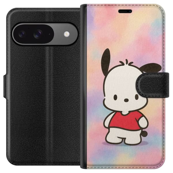 Google Pixel 9 Plånboksfodral Kawaii Sanrio Pochacco