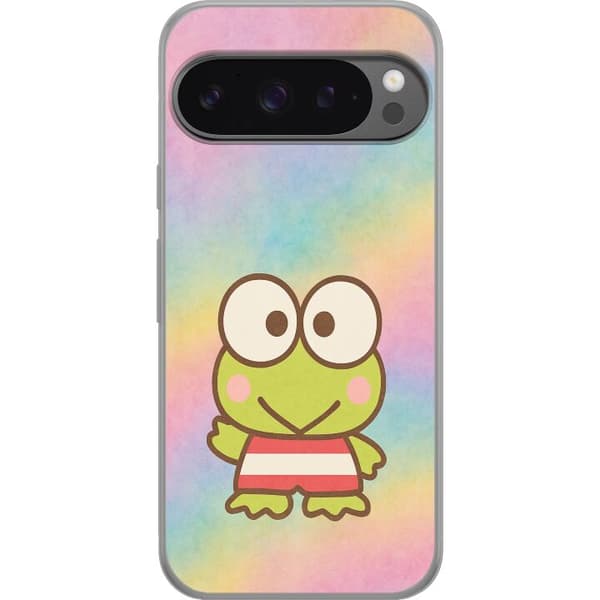 Google Pixel 9 Pro XL Genomskinligt Skal Kawaii Sanrio Keppori