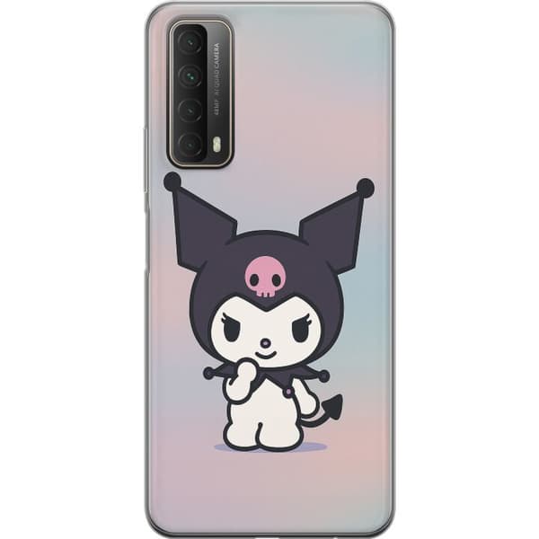 Huawei P smart 2021 Gjennomsiktig deksel Kawaii Sanrio Kuromi