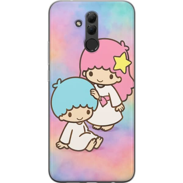 Huawei Mate 20 lite Gjennomsiktig deksel Kawaii Sanrio Kiki Lola Little Twin Stars
